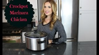 Crockpot Chicken Marinara