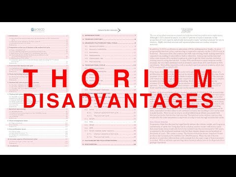 , title : 'Thorium Disadvantages'