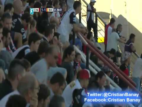 Chacarita 2 Boca Unidos 1 (Relato Bambino Pons) Torneo Nacional B 2015 Los goles