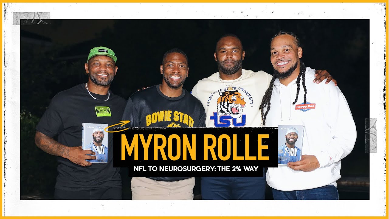 Myron Rolle, From Oxford to the NFL to Neurosurgery, the 2% way | The Pivot Podcast