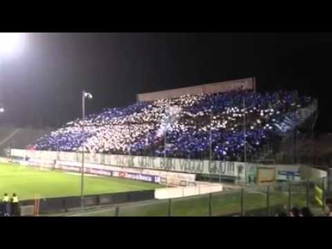 BRESCIA - Crotone 3-0 "coreografia per CORIONI" 10.03.2016