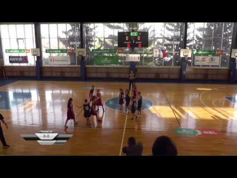 Basket Poděbrady - BA Sparta Praha (Národní finále U11 miniMIX, skupina D, Brno 22.4.2016)