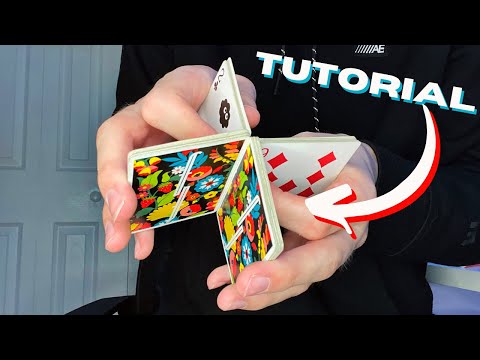 CARDISTRY TUTORIAL For BEGINNERS!! (Easy Cardistry!)