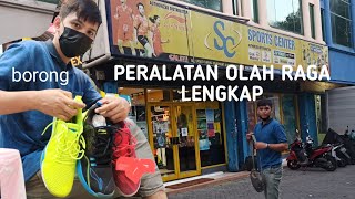 peralatan olahraga yang lengkap di surabaya | sport center banyak diskon | beli sepatu badminton