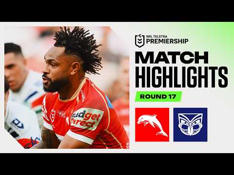 NRL 2026 | Dolphins v Warriors | Match Highlights | Round 17