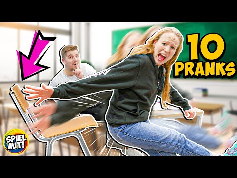 10 PRANKS EVERY PUPIL KNOWS! Nasty pranks at school!