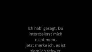 Die Ärzte - Nie Gesagt Lyrics