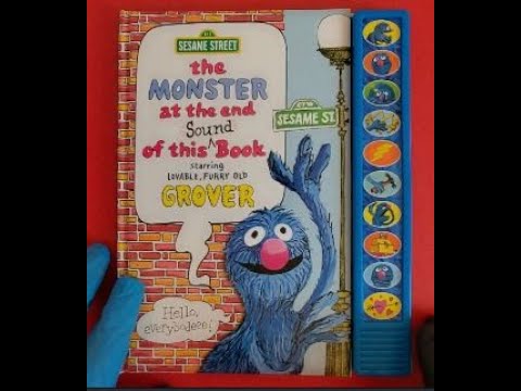 SESAME STREET The Monster at the End of this Sound Book