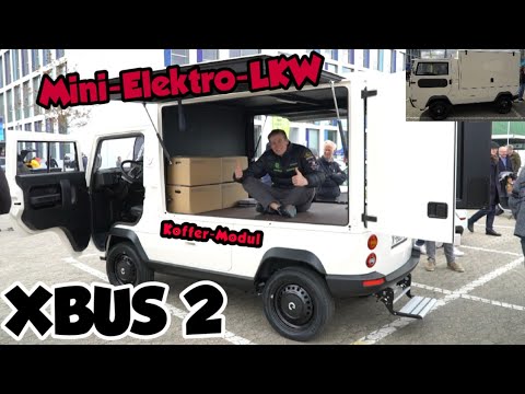 XBUS 2 - Der neue Prototyp & alle Änderungen des Elektrobus von ElectricBrands
