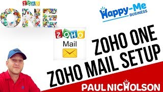 Zoho ONE Training - Zoho Mail Initial Setup