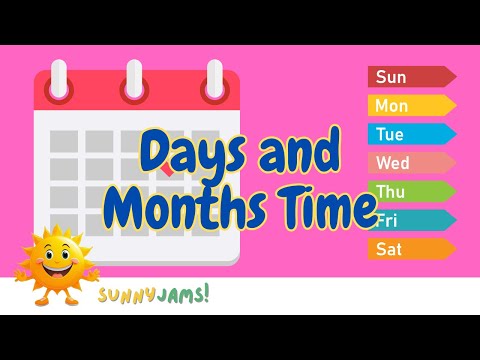 Days and Montha Song! | Nursery Rhymes & Kids Songs @Sunny Jams