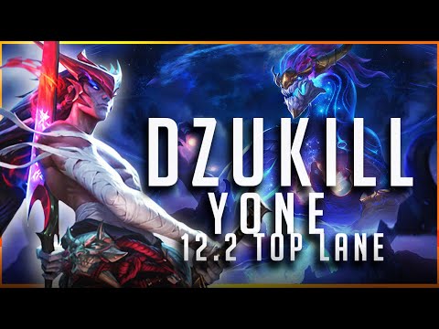 Dzukill - Yone vs Aurelion Sol TOP Patch 12.2 - Yone Gameplay
