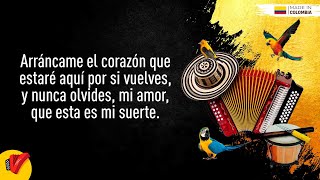 Por Si Vuelves, Jesús Manuel &amp; Juan David Herrera, Video Letra - Sentir Vallenato