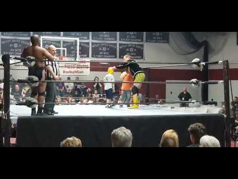 B. Brian Blair brings IWF Fans in ring at Loud & Proud 2019