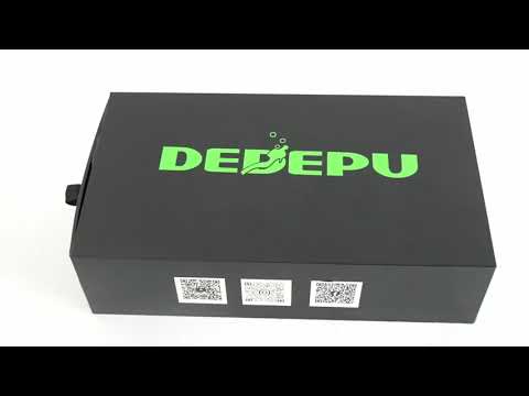 0.5L Mini Scuba Diving Tank Unboxing Video of the DEDEPU