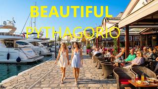 Pythagorio SAMOS GREECE 🇬🇷 🔴 Magic of Taverna Atmosphere and Yacht Pier Vibes in 2026 [4K UHD]