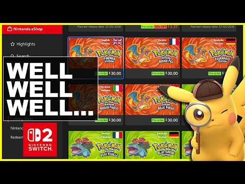 Pokemon FireRed & Pokemon LeafGreen on Switch 2 CONFIRMED!