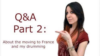 Nea Batera Q&A. Part 2: my drumming and the moving
