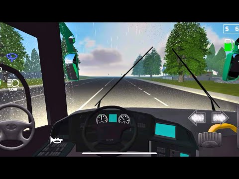 ScanLineT Coach Bus Driving Kassel to Magdeburg PTS - Coach Android Ios Gameplay | Bus Games