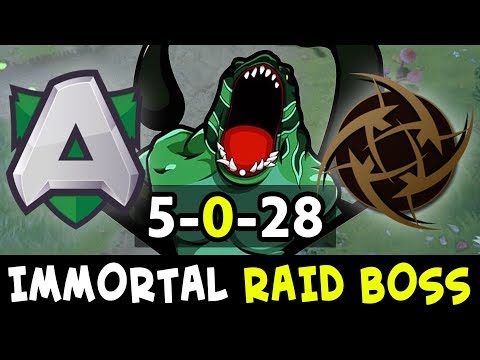 IMMORTAL RAID BOSS — 200 IQ LAST PICK Alliance vs NiP