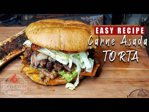 Carne Asada Torta | How To Make The Best Carne Asada Torta | Pitboss 4 Burner Griddle | Mexican Food