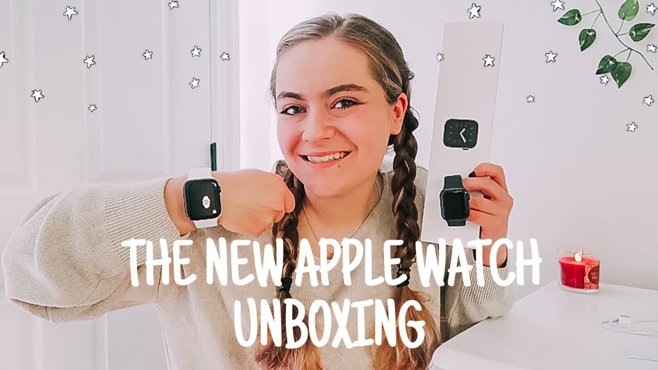 UNBOXING THE NEW APPLE WATCH SERIES 6 + SETUP | 44mm, GPS, space grey, series 6