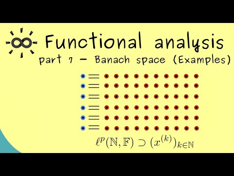 Functional Analysis Part 7 Examples of Banach spaces