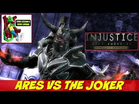 INJUSTICE GODS AMONG US THE JOKER VS ARES