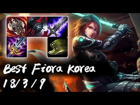 Best Fiora Korea Top vs Jayce | Korea High Elo Replays
