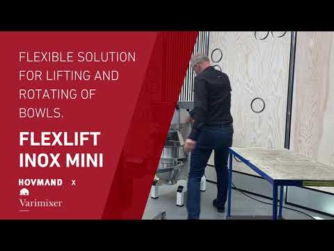 Varimixer Flexlift Inox Mini, 30-60 liters
