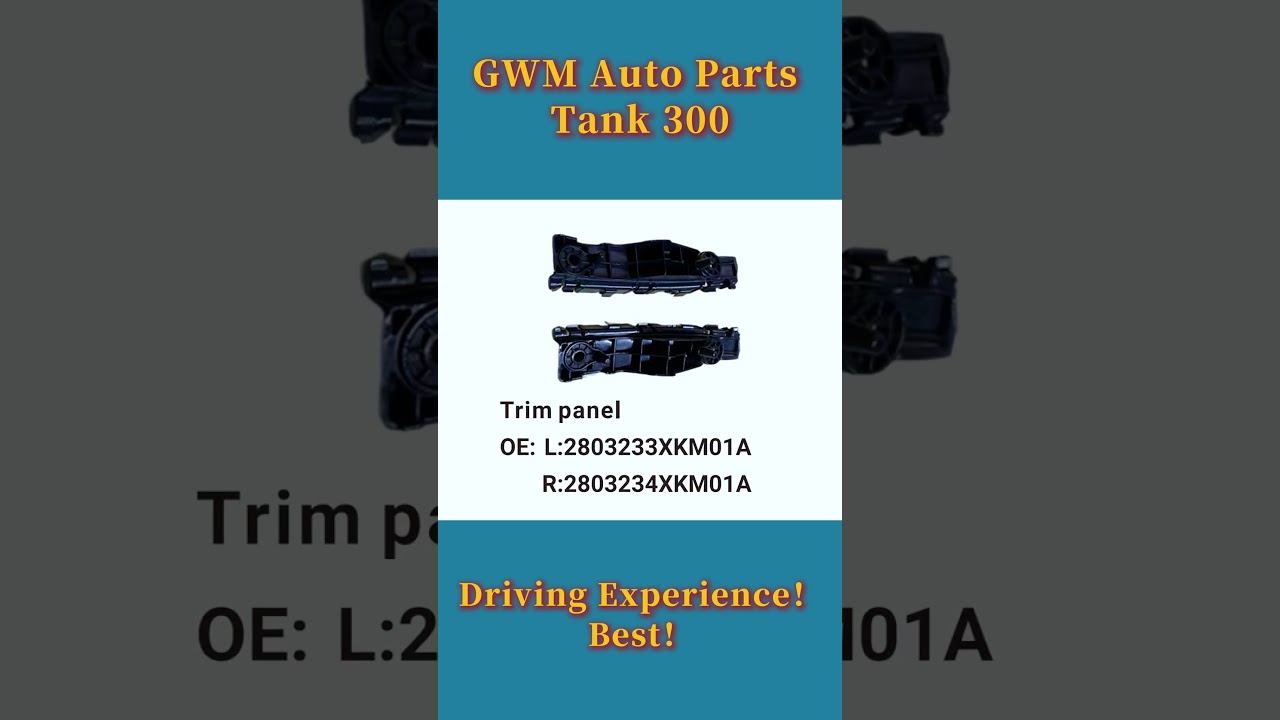 GWM Auto Parts - Tank 300! 🚀