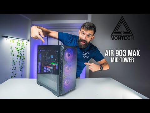 75$ - HOW?! Montech Air 903 Max Black PC case