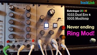 Video thumbnail for SonikLink - Behringer 1033 Env & 1005 Mod Amp 2500 Series by SonikLink