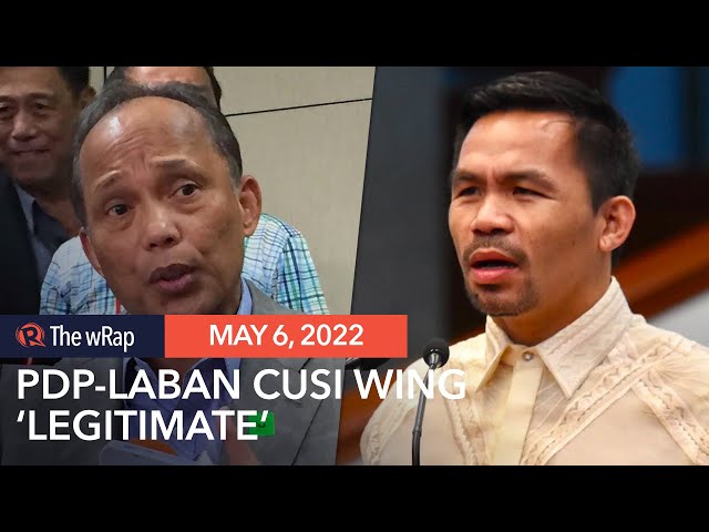 Comelec rules Cusi’s PDP-Laban wing is legitimate, not Pacquiao’s