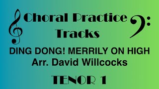 Ding Dong! Merrily on High TENOR 1 David Willcocks