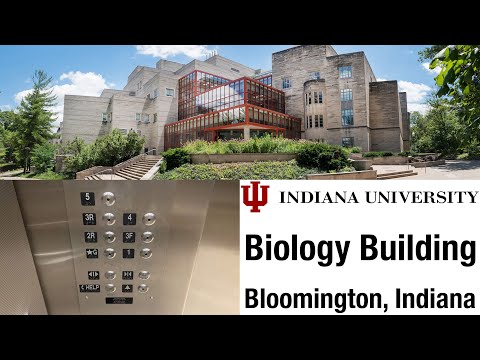 Dover/Murphy Traction Elevator/Lift - Biology Building @ Indiana University - Bloomington, Indiana