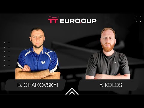 09:30 Bohdan Chaikovskyi - Yurii Kolos 31.10.2023 TT Euro.Cup Ukraine Professional TABLE 3