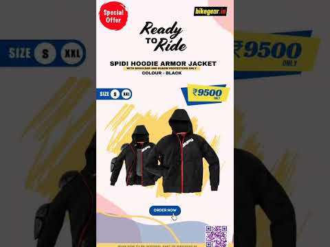Spidi Hoodie Armor Jacket – Street Style Meets Serious Protection