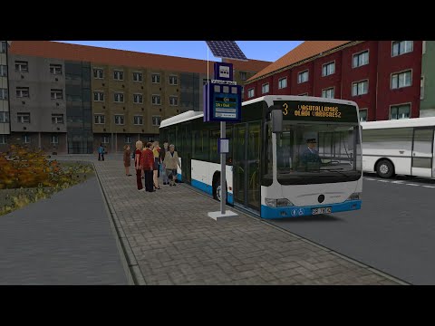 OMSI 2 Vasutállomás-Oladi Városrész-Vasutállomás