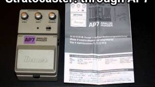 Video thumbnail for Ibanez AP7 Analog Phaser demo by SynthMania