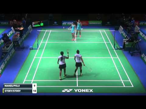 QF - 2016 YONEX German Open   Greysia Polli Nitya Krishinda M  vs Gabriella Stove Steffany Stoeva