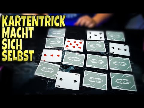 DIESER KARTENTRICK MACHT SICH SELBST - mit Erklärung