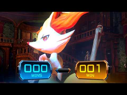 Zanillite (Braixen/Blastoise) vs PaperSAK (Aegislash)  Pokken at Legendary Wolf Games 11/20/2018