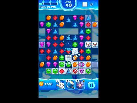 Jewel Pop Mania:Match 3 Puzzle Level 84 ( Jewel Ice Episode ) - Walkthrough ( No Booster )