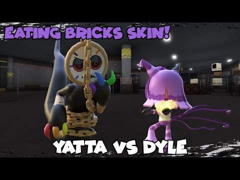 Eating Bricks Yatta VS Dyle BOSS FLOOR! | Dandy's World