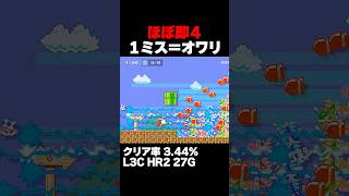 マリオメーカー2 ある行動をしないとほぼクリア不可能 クリア率3.44% ゲーム実況