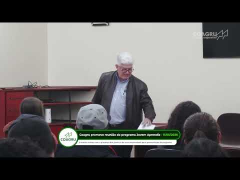 Coagru Informativo - Coagru recebe nova turma de jovens aprendizes