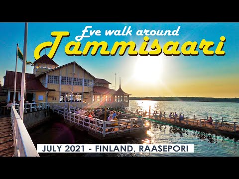Eve Walk in Tammisaari/Ekenäs, July 2021, Finland, Raasepori [4K]