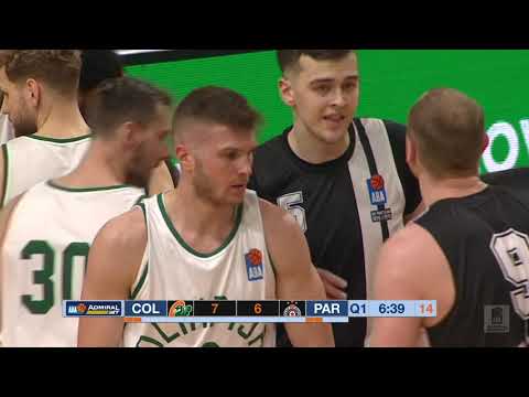 AdmiralBet ABA League 2021/22, Round 24 match: Cedevita Olimpija - Partizan NIS (27.3.2022)