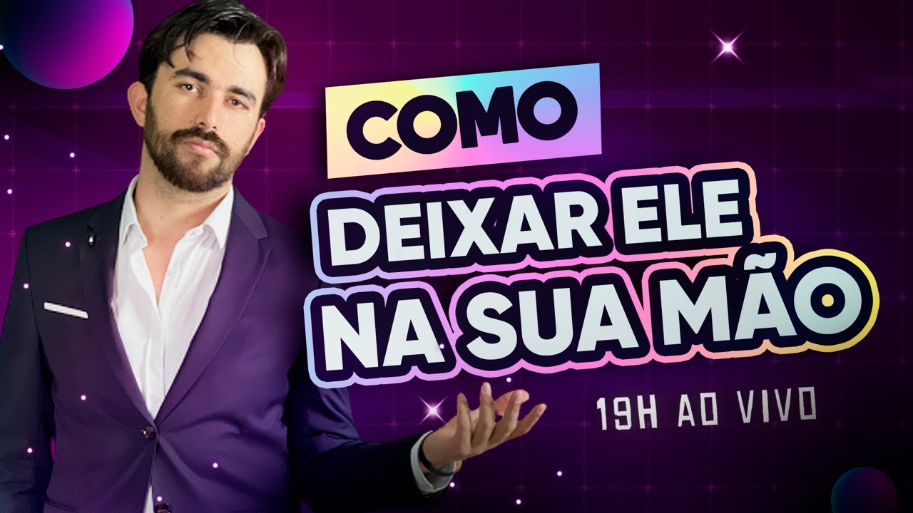 COMO DEIXAR ELE NA SUA MÃO DE FORMA SIMPLES